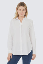 Load image into Gallery viewer, Kylie Essential Stretch No Iron Shirt In White