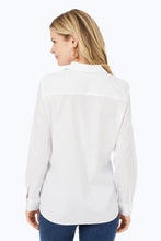 Load image into Gallery viewer, Kylie Essential Stretch No Iron Shirt In White
