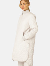 Load image into Gallery viewer, Art06 Kit Diamond Quilted Knee Length Jacket