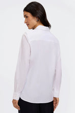 Load image into Gallery viewer, White Kylie No Iron Stretch Blouse
