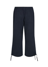 Load image into Gallery viewer, Cissie 1C Cotton Capris in Navy
