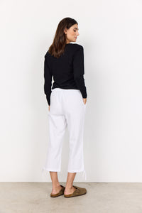 White Cissie 1C Cotton Pant
