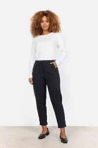 Black Cissie 10C Cotton Pant
