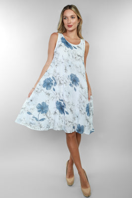 Double Layered Floral Dress