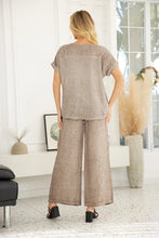 Load image into Gallery viewer, Sylvie's Floral Coldwash Top in Fango
