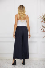 Load image into Gallery viewer, Celia's Linen Pants in Navy
