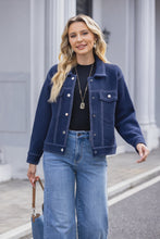 Load image into Gallery viewer, Navy Sheriff Jacket
