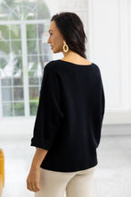 Load image into Gallery viewer, Black Delilah's Diamond Rose Sweater
