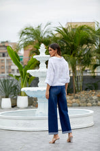 Load image into Gallery viewer, Wide Leg Folded Hem Jean
