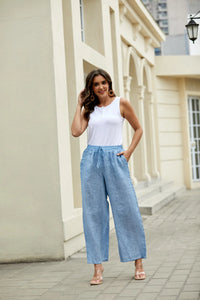 Cold Wash Linen Pant