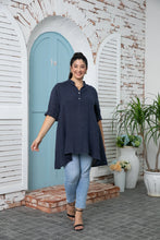 Load image into Gallery viewer, Easy Breezy High Low Linen Tunic
