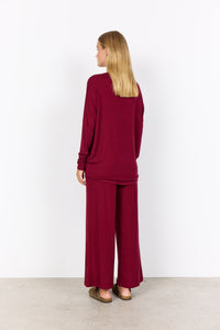 Biara 1 Super Soft Long Sleeve in Dark Red
