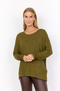 Biara 1 Super Soft Long Sleeve in Dark Olive