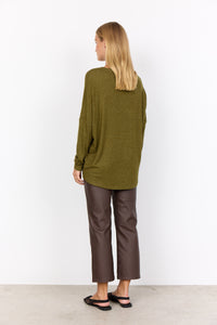 Biara 1 Super Soft Long Sleeve in Dark Olive