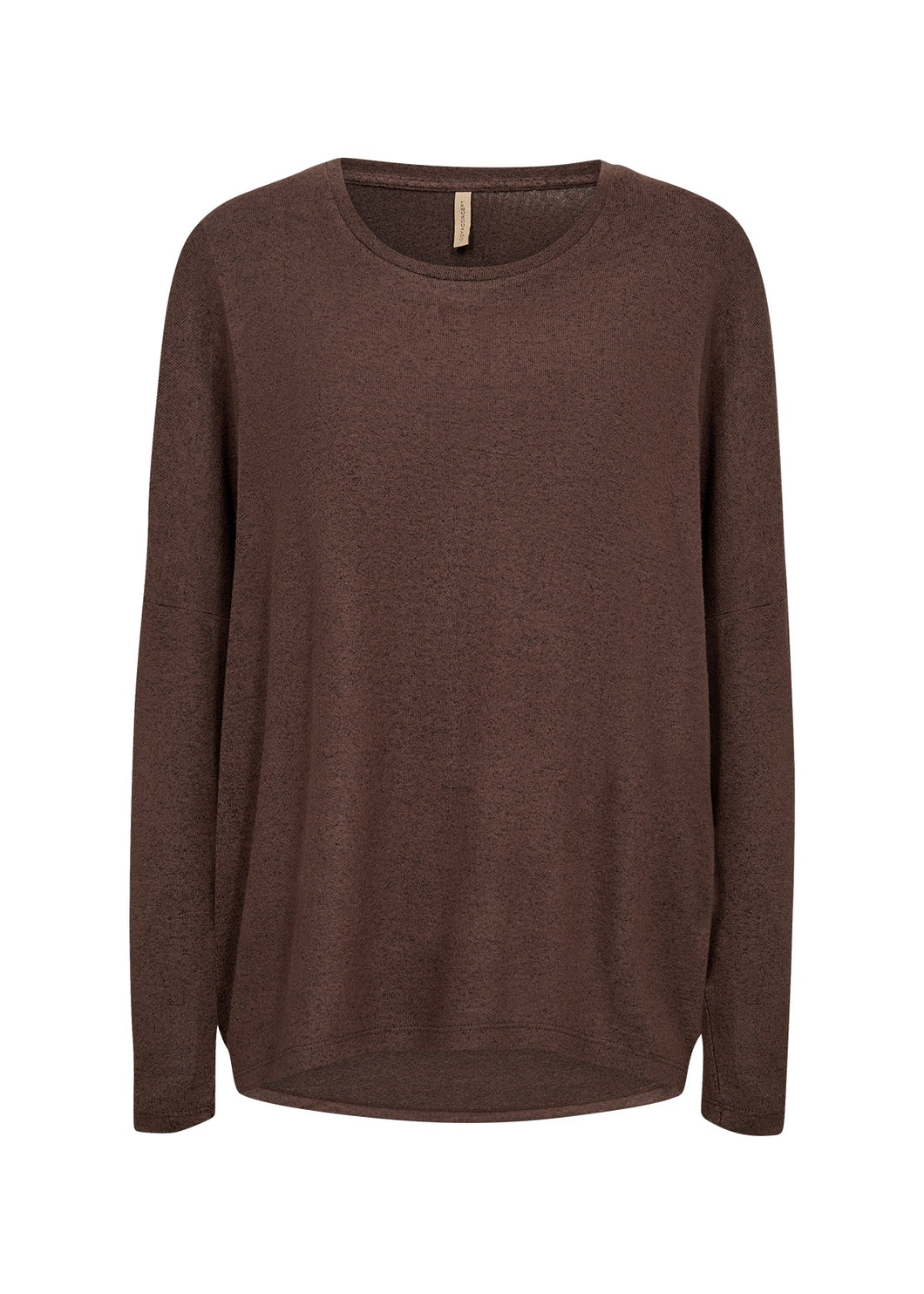 Biara 1 Super Soft Long Sleeve in Hot Fudge