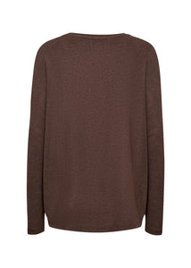 Biara 1 Super Soft Long Sleeve in Hot Fudge