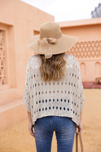 Load image into Gallery viewer, Talula Oval Crochet Top in Beige
