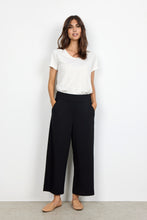 Load image into Gallery viewer, Black Siham 36 White Leg Pull On Pant
