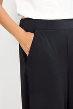 Load image into Gallery viewer, Black Siham 36 White Leg Pull On Pant
