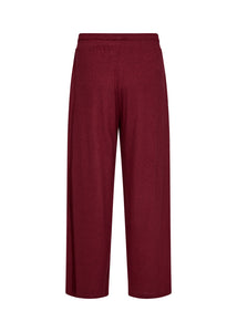 Biara 74 Dark Red Straight Lounge Pant