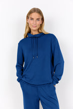 Load image into Gallery viewer, Banu 125 Estate Blue Cowl Neck Sweater
