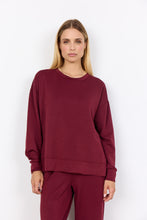 Load image into Gallery viewer, Banu 164 Dark Red Crew Neck Sweater
