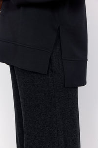 Banu 164 Black Crew Neck Sweater