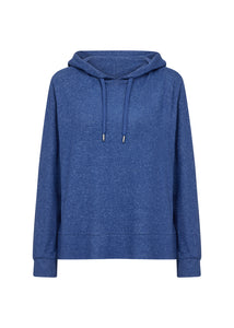 Biara 143 Estate Blue Hooded Sweater