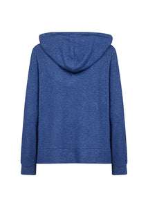 Biara 143 Estate Blue Hooded Sweater