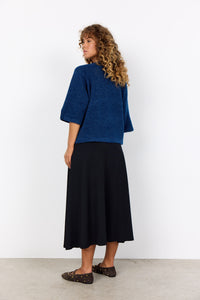 Banu 258 Black Skirt With Pockets
