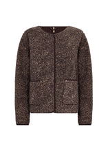 Load image into Gallery viewer, Gertrude 3 Chocolate Melange Jacket

