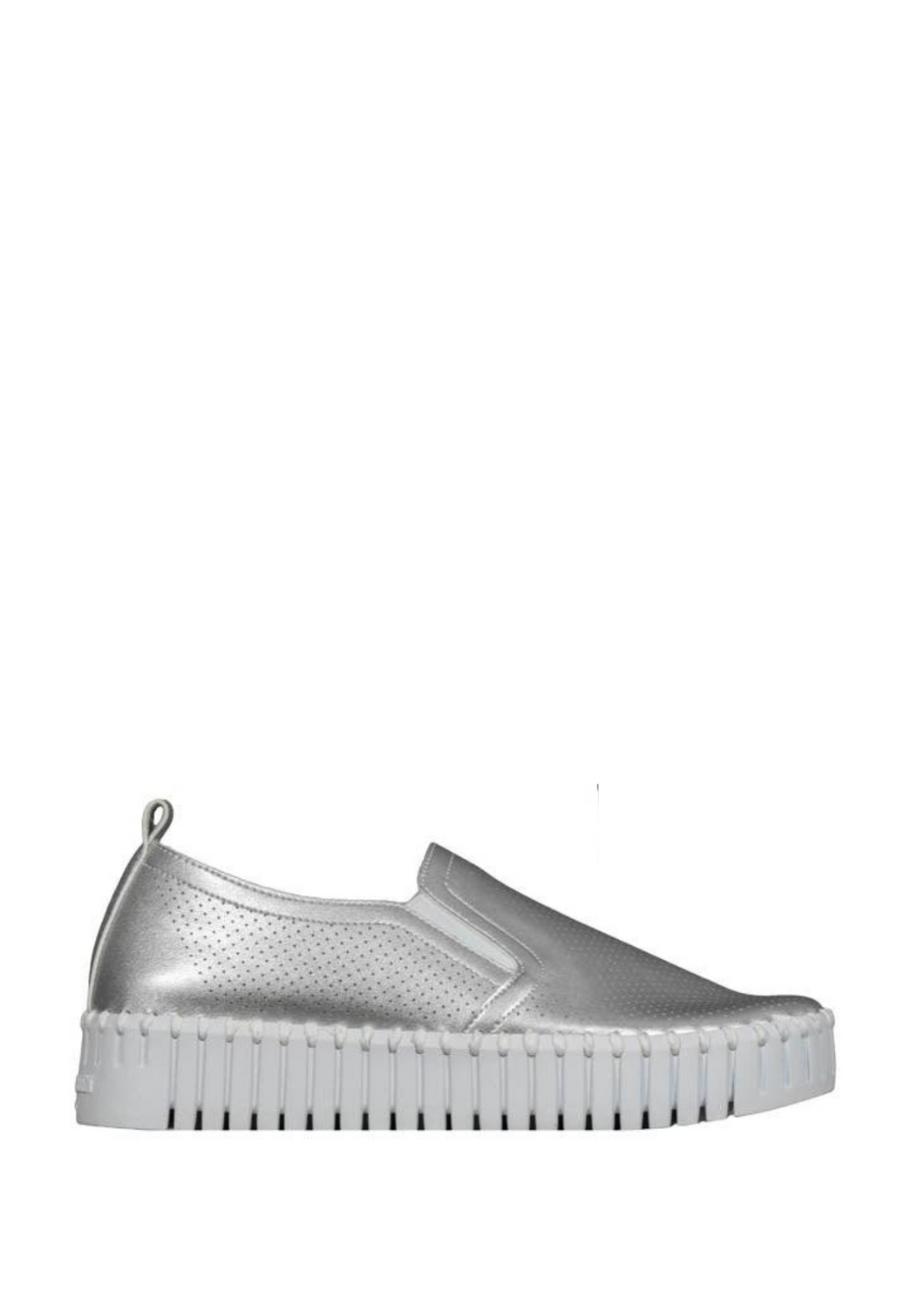 IJ- Metallic Gun Metal TulipC1008 Slip On Shoe  $115.00