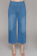 Load image into Gallery viewer, "Denim" Blue Pull On Knit Pant
