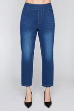 Load image into Gallery viewer, Knit Straight Leg "Denim" Pant
