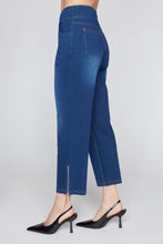 Load image into Gallery viewer, Knit Straight Leg "Denim" Pant
