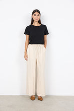 Load image into Gallery viewer, Cissie 49C Cotton Wide Leg Pant in Sand
