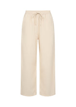 Load image into Gallery viewer, Cissie 49C Cotton Wide Leg Pant in Sand
