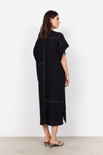 Load image into Gallery viewer, Black Paige 3 Viscose Patch Dress
