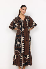 Load image into Gallery viewer, Rosalie 3 Hot Fudge Printed Dress
