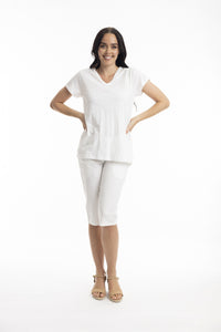 100% Cotton V-Neck T-Shirts