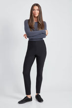 Load image into Gallery viewer, UP- Black Precision Ponte Slim Pant
