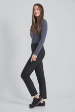 Load image into Gallery viewer, UP- Black Precision Ponte Slim Pant
