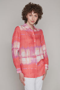 Bright Tie-Dye Blouse
