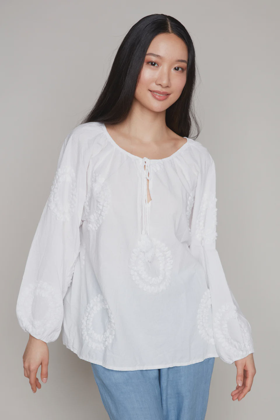 White Spring Blouse