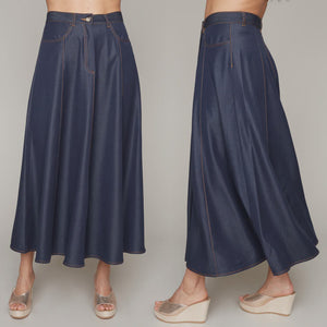 Light Weight "Denim" Skirt