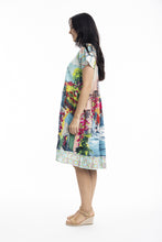 Load image into Gallery viewer, Bellagio Ruched Waist Printed Dress
