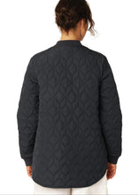 Load image into Gallery viewer, Art45 Short Quilted Jacket W Front Pocket in Dark Indigo
