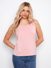 Load image into Gallery viewer, Peony 2 Way-Round &amp; V Neck Bamboo Cami
