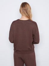Load image into Gallery viewer, H. Espresso Soft Scuba Crew Neck Sweatshirt
