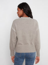 Load image into Gallery viewer, Love Denim Patch Sweater
